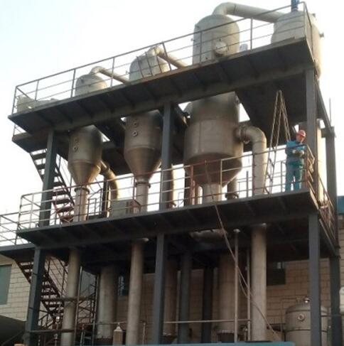 天成化工废水 三效强制循环蒸发器